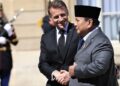 Presiden Prabowo Perkuat Hubungan Bilateral Dengan Prancis 6 HUBUNGAN BILATERAL: Presiden RI Prabowo Subianto melakukan kunjungan kenegaraan ke Paris, Prancis. Ia tiba di Bandara Orly, Paris pada Selasa (26/5/2026) pagi. (Foto: AFP/LUDOVIC MARIN)