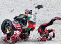 Update Johann Zarco Pasca Crash Horor di Catalunya 5 KECELAKAAN FATAL: Johann Zarco mengalami crash horor pada Catalan Grand Prix. Insiden Zarco menjadi salah satu momen paling mengerikan di MotoGP Catalunya 2026.(Foto: X/MotoGP_ESPN)