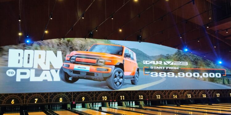 iCar Resmi Luncurkan SUV Listrik Terbaru iCar V23 di Pasar Otomotif Indonesia