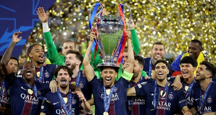 PSG Samai Rekor Barcelona, Cetak 45 Gol dalam Semusim Liga Champions 1 PSG Samai Rekor Barcelona, Cetak 45 Gol dalam Semusim Liga Champions