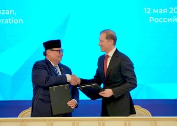 Indonesia dan Rusia Perkuat Kerja Sama Perdagangan, Ekonomi, dan Teknik