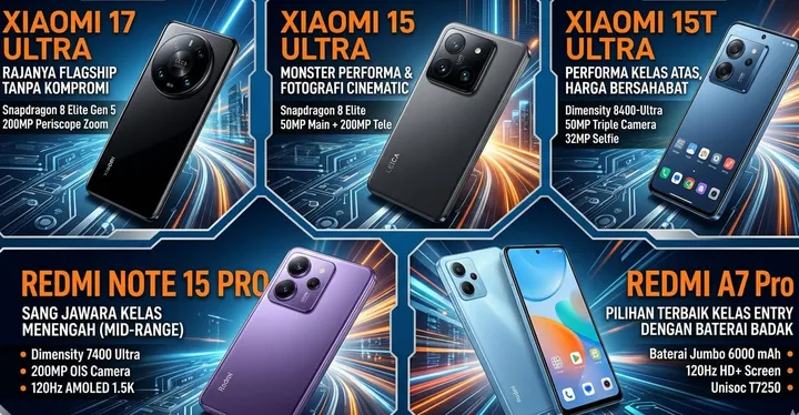 5 HP Xiaomi Terbaik 2026, Dari Flagship Premium hingga Pilihan Paling Worth It 1 5 HP Xiaomi Terbaik 2026, Dari Flagship Premium hingga Pilihan Paling Worth It