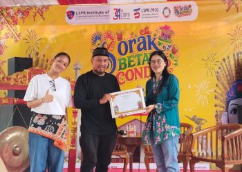 Mahasiswa LSPR Sukses Gelar Sorak Betawi Condet