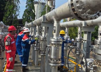 Pipa Gas Pertamina Bocor di Bekasi, Diduga Akibat Pekerjaan Pemasangan Pipa BBM 2 Pipa Gas Pertamina Bocor di Bekasi, Diduga Akibat Pekerjaan Pemasangan Pipa BBM
