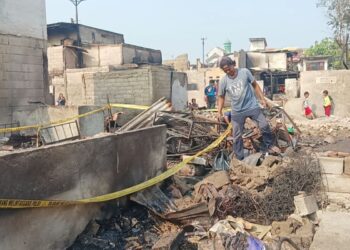 Kebakaran Kemayoran Sisakan Puing-Puing, 304 Bangunan Musnah dan 620 Warga Mengungsi