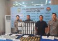 Polisi Sita 276 Cartridge Vape Mengandung Narkotika Etomidate Senilai Rp1,5 Miliar