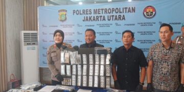 Polisi Sita 276 Cartridge Vape Mengandung Narkotika Etomidate Senilai Rp1,5 Miliar