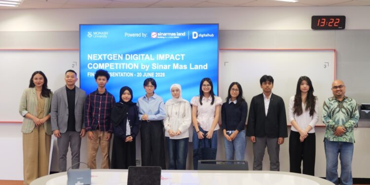 Monash University Indonesia dan Sinar Mas Land Gelar NextGen Digital Impact Competition 2026