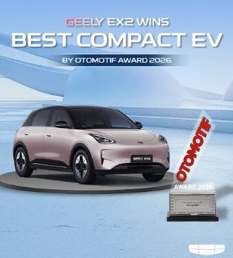 Geely Starray EM-i dan EX2 Raih Penghargaan di OTOMOTIF Award 2026, Tegaskan Keunggulan Teknologi Elektrifikasi