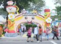 INOVASI SIMULTAN: Mie Sedaap menyelenggarakan acara tahunan Come See Mie Fest 2026 di Hutan Kota Gelora Bung Karno (GBK), Tanah Abang, Jakarta Pusat sejak Kamis (11/6/2026)–MInggu (11/6/2026). (FOTO: SHANTY AULIA/KORANINDOPOS.COM)