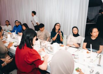 TEKNOLOGI MUTAKHIR: Seremonial peluncuran Elara Skin Indonesia di Dharmawangsa Hotel, Kebayoran Baru, Jakarta Selatan pada Kamis (4/6/2026). (FOTO: WAYTRI/KORANINDOPOS.COM)