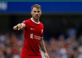 KUALITAS INTERNASIONAL: Alexis Mac Allister gelandang kreatif Liverpool ini asuk daftar pemain yang akan beraksi di Piala Dunia 2026 mewakili Argentina. (Foto Ilustrasi: TWITTER.COM/ANFIELDWATCH)