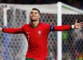 Ronaldo Pemain Tertua Nonkiper di Piala Dunia 2026 6 AKSI SELEBRASI: Pemain Portugal, Cristiano Ronaldo, melakukan selebrasi dalam satu pertandingan. (Foto Ilustrasi: Shutterstock)