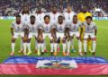 Skotlandia Berpeluang Lolos Fase Gugur di Piala Dunia 2026 7 FASE GUGUR: Starting XI Timnas Haiti sebelum kickoff melawan Selandia Baru pada 3 Juni 2026 saat laga uji coba jelang Piala Dunia 2026. (Foto Ilustrasi: (c) AP Photo/Rebecca Blackwell)