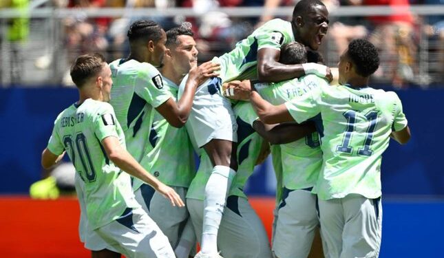 Swiss vs Kanada Perebutkan Puncak Klasemen Grup B 1 POIN IMBANG: Pemain Swiss merayakan gol Breel Embolo dalam pertandingan Grup B Piala Dunia 2026 melawan Qatar pada Minggu (14/6/2026). (Foto: (c) AP PhotoEakin Howard)