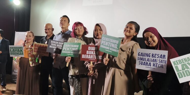 Film ‘Saat Aku Bersuara’ Tayang Perdana, Usung Gerakan #NoMoreSilence