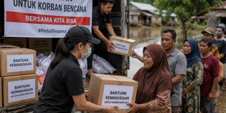 Sandiana Soemarko Pilih Turun Langsung ke Aksi Sosial, Dari Rumah Ibadah hingga Bantuan Bencana