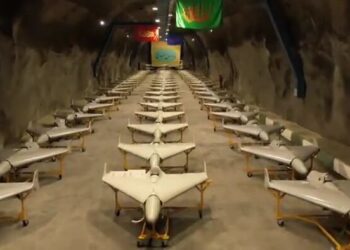 ASET MILITER: Fasilitas alutsista dan drone penyerang milik militer Iran tersimpan di bawah tanah. (Foto: Dok./chosun.com)