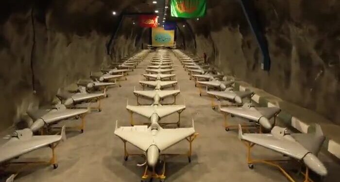 Militer AS Klaim Tembak Jatuh Dua Drone Iran 1 ASET MILITER: Fasilitas alutsista dan drone penyerang milik militer Iran tersimpan di bawah tanah. (Foto: Dok./chosun.com)
