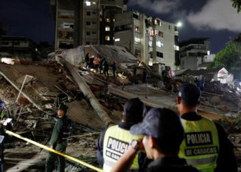 GUNCANGAN KUAT: Korban tewas dua gempa dahsyat Venezuela bertambah menjadi total 164 orang pada Kamis (25/6/2026). (Foto: REUTERS/Fausto Torrealba)