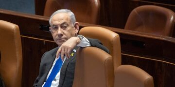PUTUS ASA: Perdana Menteri Israel Benjamin Netanyahu menghadiri sebuah sesi sidang di parlemen Israel, Knesset, di Yerusalem, pada 17 Juli 2024. (Foto Ilustrasi: AP/Ohad Zwigenberg)