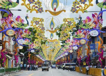 PENUH WARNA: Little India di Singapura adalah kawasan bersejarah dan pusat komunitas keturunan India yang menawarkan perpaduan unik antara pesona tradisional dan budaya Tamil. (Foto Ilustrasi: Dok./Little India)