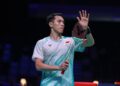 HASIL POSITIF: Jonatan Christie memenangi duel sesama Indonesia melawan Alwi Farhan dalam laga Indonesia Open 2026 di Istora Senayan, Jakarta Pusat pada Kamis (4/6/2026) malam WIB. (Foto Ilustrasi: Dok./PBSI)