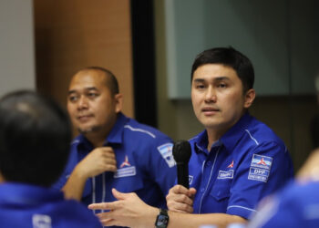 Demokrat Bantah AHY Kenal Mantan Wakil Ketua BGN Sony Sonjaya 2 BERI SANGGAHAN: Kepala Badan Komunikasi Strategis Partai Demokrat Herzaky Mahendra Putra. (Foto: viva.co.id)