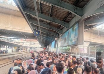 Gangguan Wesel di Stasiun Tigaraksa Sempat Picu Kepadatan Penumpang di Tanah Abang
