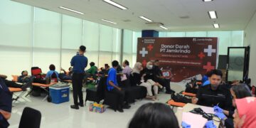 Jamkrindo Gelar Donor Darah dan Berbagai Kegiatan Sosial dalam Rangka HUT ke-56