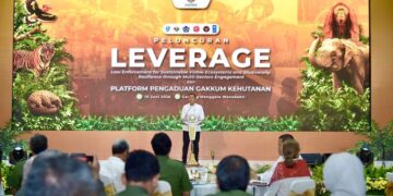 Kemenhut Resmikan Lembah Aviary dan Penangkaran Rusa Timor, serta Lepasliarkan Dua Elang Jawa di Lanskap Megamendung