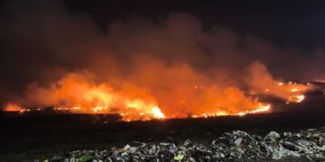 BPBD Kabupaten Tangerang Catat 11 Kebakaran dalam Sehari, Didominasi Lahan Sampah dan Ilalang Kering