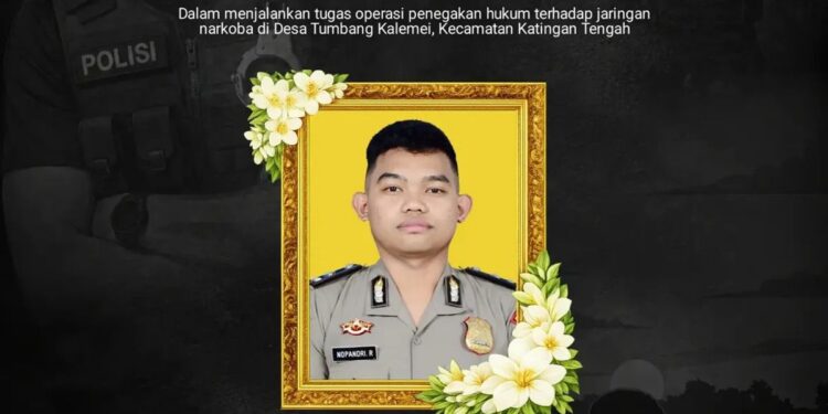 Bareskrim Polri Berduka, Bripda Nopandri Gugur dalam Operasi Penggerebekan Bandar Sabu di Katingan