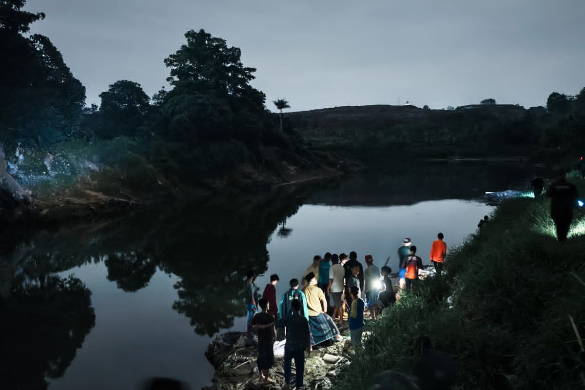 Bocah 13 Tahun Diduga Hanyut di Sungai Cisadane, Pencarian Dilanjutkan Tim Gabungan