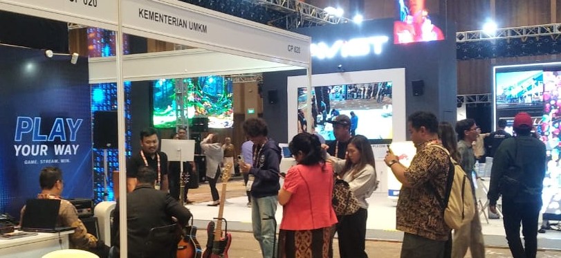 AJANG INTERNASIONAL: Pameran Pro Audio Video Lighting (AVL) dan Musik Indonesia 2026 resmi dibuka pada Selasa (28/7/2026). Ajang tersebut digelar di NICE PIK 2, Kabupaten Tangerang, Banten, hingga 31 Juli 2026. (FOTO: WAYTRI/KORANINDOPOS.COM)