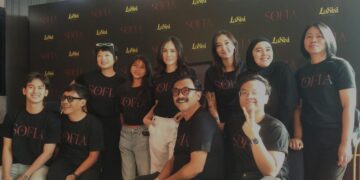 RILIS FILM: Para aktor dan aktris papan atas ditampilkan dalam konferensi pers peluncuran film Sofia produksi Lasisi Pictures di Jakarta Pusat pada Senin (13/7/2026). (FOTO: WAYTRI/KORANINDOPOS,COM)