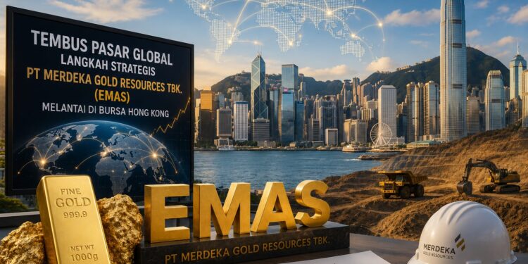 Tembus Pasar Global, Langkah Strategis PT Merdeka Gold Resources Tbk. (EMAS) Melantai di Bursa Hong Kong 1 Tembus Pasar Global, Langkah Strategis PT Merdeka Gold Resources Tbk. (EMAS) Melantai di Bursa Hong Kong