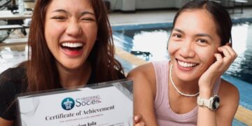 Usai Tiga Kali Sesi Latihan, Marion Jola Resmi Kantongi Sertifikat Freediving 