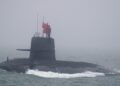China Pamer Kapal Selam tanpa Sirip di Shanghai 8 KAPAL SELAM: China baru-baru memamerkan kapal selam dengan desain tanpa sirip atas atau menara komando lazimnya kapal selam. (Foto Ilustrasi: AFP/Mark Schiefelbein)