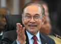 PM Anwar Ibrahim Ancam Usir Warga Israel Dari Malaysia 8 KETERANGAN PERS: Perdana Menteri Anwar Ibrahim mengancam akan mengusir semua warga Israel dari Malaysia. (Foto: AFP/Mohd Rasfan)