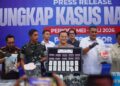 HASIL TANGKAPAN: Polres Bogor membongkar dua gudang penyimpanan besar Obat Keras Terbatas (OKT) di kawasan Rancabungur dan Gunung Putri, Kabupaten Bogor, Jawa Barat. (Foto: Dok/Istimewa/Detik.com)