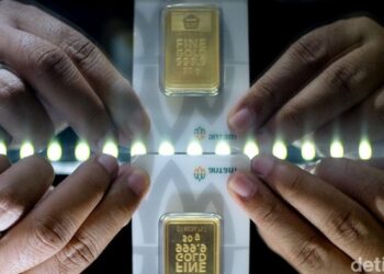 Harga Emas Antam Turun Lagi, Kini Tersisa Rp2,601 Juta per Gram