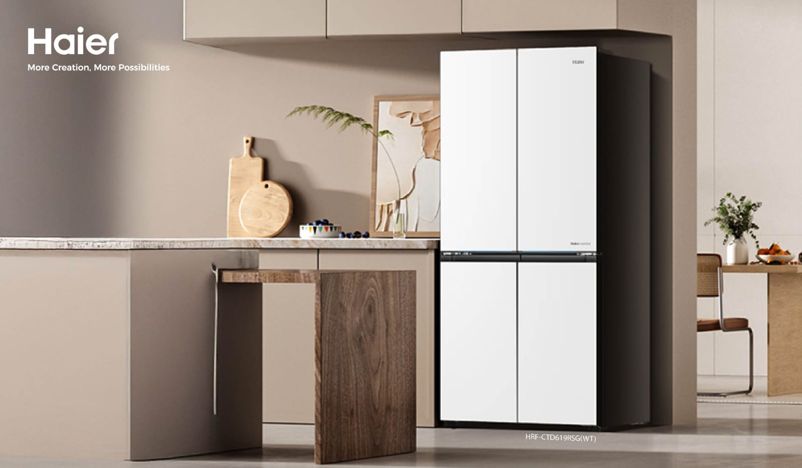 Haier Luncurkan Kulkas Pintar HRF-CTD619RSG(WT)U1, Usung Teknologi Penyimpanan Cerdas untuk Dapur Modern 2 Haier