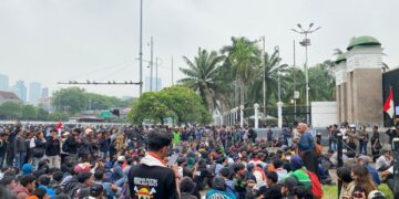 Waspada Kepadatan Sejumlah Jalan Jakarta Imbas Demo 27 Agustus