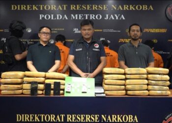 Polda Metro Jaya Bongkar Jaringan Narkoba di Jatinegara, Sita Hampir 28 Kilogram Ganja