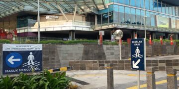 Pagar Mal Kota Kasablanka Dibongkar Usai Jadi Sorotan Publik