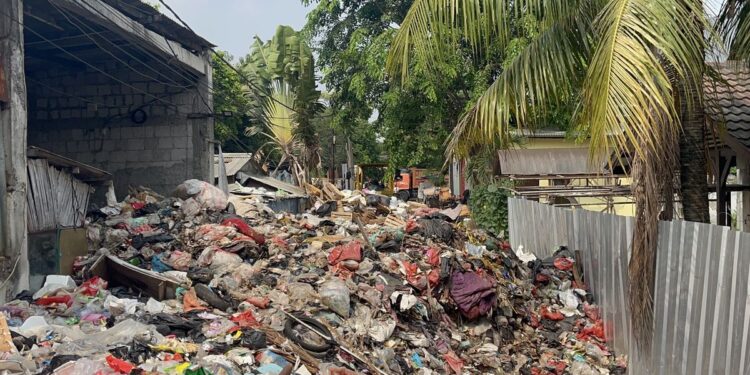Orangtua Murid Keluhkan Gunungan Sampah di Depan SDN Kedaung Kali Angke 03, Khawatir Anak Terserang Penyakit 1 Orangtua Murid Keluhkan Gunungan Sampah di Depan SDN Kedaung Kali Angke 03, Khawatir Anak Terserang Penyakit