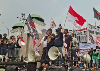 AMPB Duga Ada Oknum Provokator yang Ingin Pecah Solidaritas Massa Aksi dan Ojol