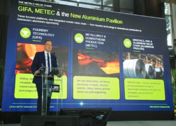 GIFA dan METEC Indonesia 2026 Hubungkan Rantai Nilai Industri Logam Nasional