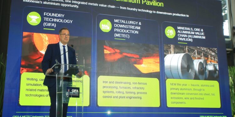 GIFA dan METEC Indonesia 2026 Hubungkan Rantai Nilai Industri Logam Nasional 1 GIFA dan METEC Indonesia 2026 Hubungkan Rantai Nilai Industri Logam Nasional